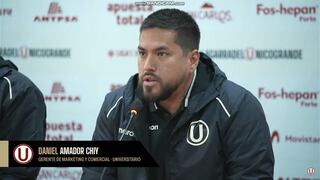 Nuevos proyectos en Universitario: Daniel Amador explicó el plan de crecimiento comercial en el club