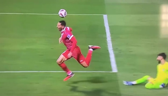 Palo Sabbag generó penal para Siria en partido contra Irán (Fuente: ESPN)