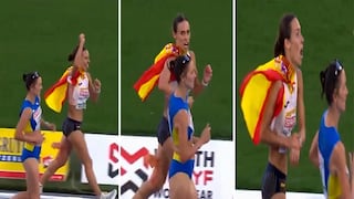 Video Viral: Atleta española perdió medalla por celebrar antes de tiempo