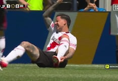 ¡Grito y agonía! Gol de Sebastián Driussi le causó lesión en el 2-0 de River vs Urawa