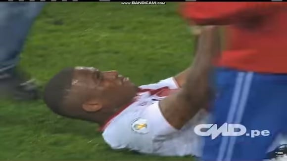 El llanto de Farfán tras perder con Uruguay en 2013. (Video: CMD)