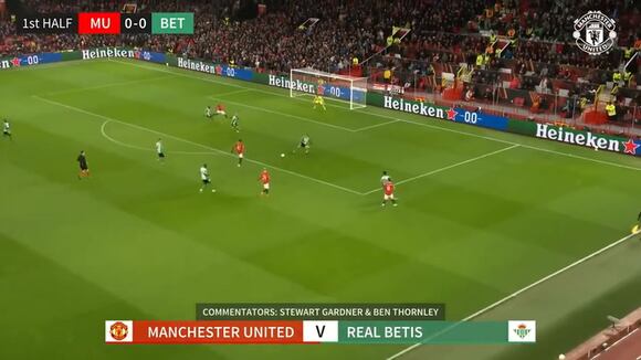 Los 'Diablos Rojos' golearon 4-1 al Betis en la ida. (Video: Man. United)