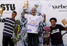 ¡Perú en lo más alto! Ángelo Caro se proclamó campeón de skateboard en Suecia