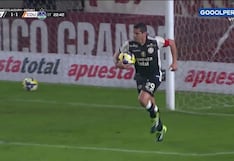 ¡Respondió el capitán! Gol de Aldo Corzo para el 1-1 de Universitario vs. Comerciantes Unidos