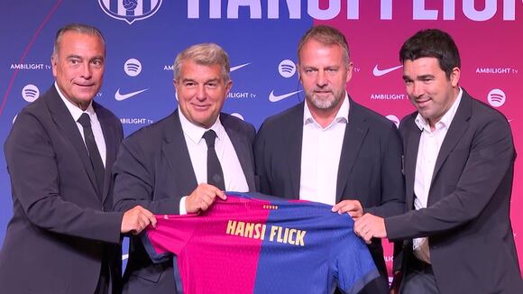 Hansi Flick llega al Barcelona