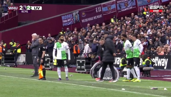 Encontronazo entre Salah y Klopp: Liverpool se rompe el día que ceden la lucha por el título. (Video: ESPN)
