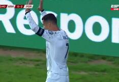 ¡Ya van 941! Gol de Cristiano Ronaldo para Portugal vs. Armenia por Eliminatorias de Europa