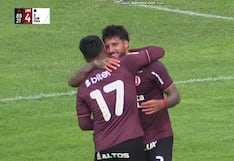 ¡Sigue en racha! Gol de Caín Fara para el 4-1 de Universitario vs. Juan Pablo II