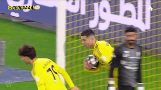 Sigue aumentando la cuenta: el gol 958 de Cristiano Ronaldo para el 1-2 de Al Nassr