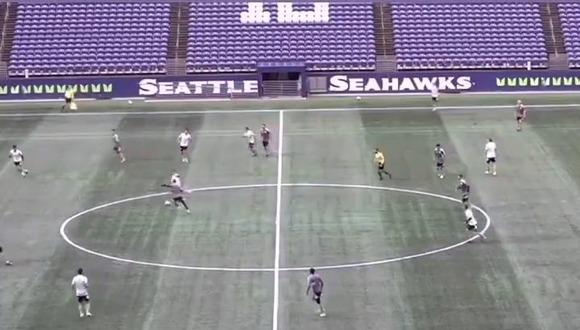 El golazo de Ruidíaz en entrenamientos de Seattle Sounders (Video: Sounders FC)