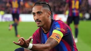 ¡Qué pase de Pedri! Gol de Raphinha para el 3-0 del Barcelona vs. Feyenoord, por la Champions