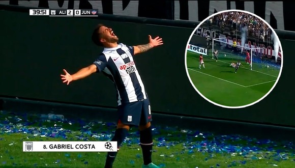 Gabriel Costa marcó el 2-0 de Alianza Lima ante Junior. (Video: Latina)