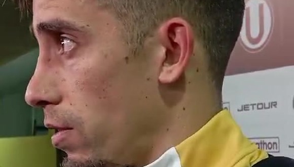 La palabra de Martín Pérez Guedes tras el triunfo de Universitario de Deportes sobre César Vallejo. (Video: Wilmer Robles)