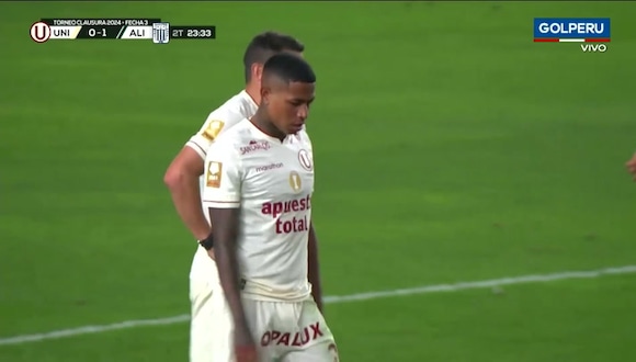 Autogol de Andy Polo para el 1-0 de Alianza Lima vs. Universitario. (Video: GOLPERU)