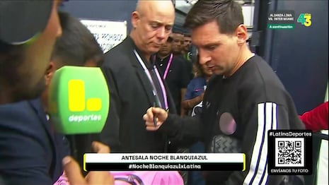 ¡Lionel Messi firmó la camiseta de Pol Deportes! Llanto y emoción previo al Alianza Lima vs. Inter Miami