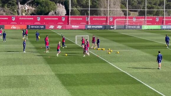 Atlético Madrid se alista para el duelo ante Athletic Club. (Video: Twitter)