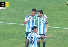 ¡Messi y un pase de lujo! Gol de Lautaro Martínez para el 1-0 de Argentina vs. Angola