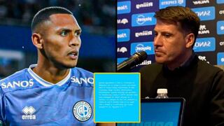 Bryan Reyna enfrenta a su DT: “No permitiré que nadie apague mi luz”