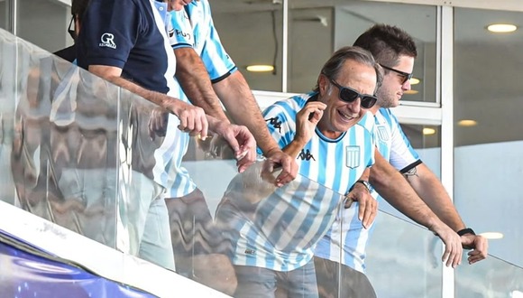La reacción de Guillermo Francella al ver a Racing ganar la Copa Sudamericana. (Vídeo: ESPN).
