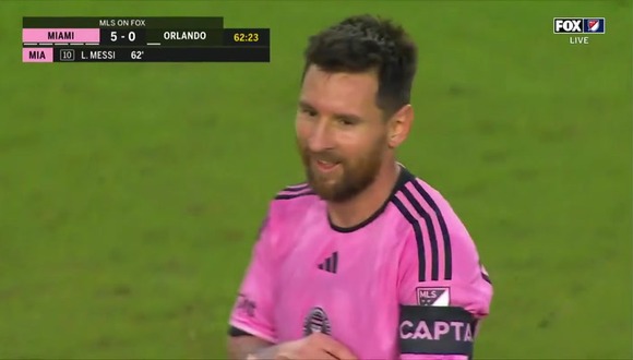 Lionel Messi marcó dos goles en el Inter Miami vs Orlando City. (Video: FOX)