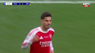 ¡Bombazo del alemán! Gol de Kai Havertz para el 1-0 del Arsenal vs. PSG en la final de la Champions