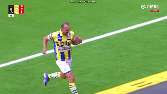 Gol de Hernán Barcos para el 3-1 de FC Cajamarca vs. Melgar. (Video: L1 MAX)