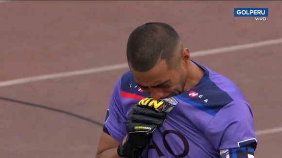 Las lágrimas de Manuel Heredia tras el descenso de Carlos A. Mannucci. (Video: GOLPERU)