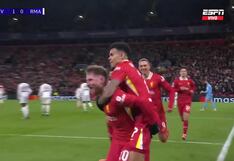 ¡Gran jugada colectiva! Gol de Mac Allister para el 1-0 de Liverpool vs Real Madrid