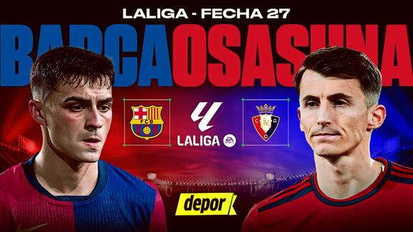 Barcelona vs. Osasuna chocan por la jornada 27 pendiente de LaLiga de España (Video: @FCBarcelona_es).