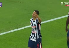 ¡Cabezazo potente y a festejar! Gol de Renzo Garcés para el 1-0 de Alianza Lima vs. Comerciantes Unidos