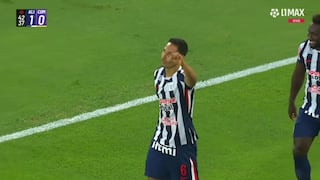 ¡Cabezazo potente y a festejar! Gol de Renzo Garcés para el 1-0 de Alianza Lima vs. Comerciantes Unidos