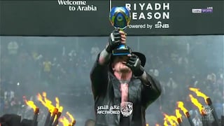 ¡'CR7′ no lo podía creer! Así fue la aparición del Undertaker en Al Nassr vs. Al Hilal