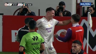 ¡Letales en el área! Goles de Churín y Rivera para el 3-0 de Universitario vs. Juan Pablo II