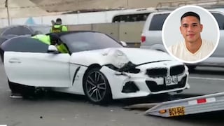 Mediocampista de Universitario, Yuriel Celi, involucrado en accidente en Panamericana Sur