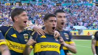 ¡Asistencia de lujo! El gol de Miguel Merentiel para el 1-0 de Boca vs. Benfica