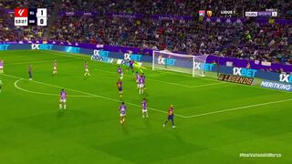 ¡Encienden la máquina! Goles de Rapinha y Fermín para el 2-1 en el Barcelona vs. Valladolid por LaLiga