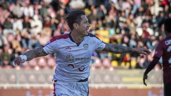 Gol de Gianluca Lapadula para poner el 1-0 de Cagliari ante Reggina. (Video: DIRECTV)