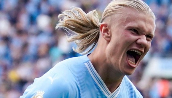 ¡Gol de Haaland! Anota el 1-0 del Manchester City vs. Nottingham. (Vídeo: ESPN).