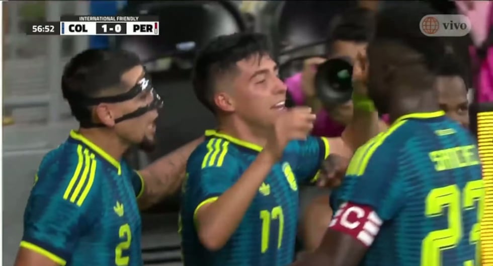 Photo: Depor Colombia defeats Peru 2-0 in Miami friendly, per AP Noticias and Ovación