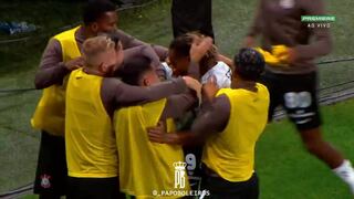 Para la goleada: André Carrillo dio asistencia en triunfo de Corinthians ante Bahía