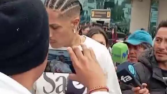 Paolo Guerrero llegó a Lima y seguirá su proceso de recuperación en la Videna. (Video: Wilmer Robles)