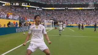 ¡La ‘joya merengue’! Gol de Gonzalo García para el 1-0 de Real Madrid vs. Juventus