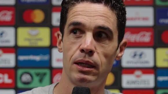 Josep Alcácer, DT de Liga de Quito, sobre el partido ante Botafogo. (Video: LDU)