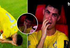 Cristiano Ronaldo llora de frustración al perder una nueva final con Al-Nassr