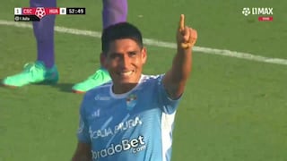 ¡Apareció en el área! Gol de Irven Ávila para el 1-0 de Sporting Cristal vs. Sport Huancayo