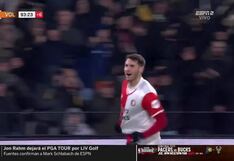¡Superó a Suárez! Gol de Santiago Giménez para el 2-1 de Feyenoord vs. Volendam