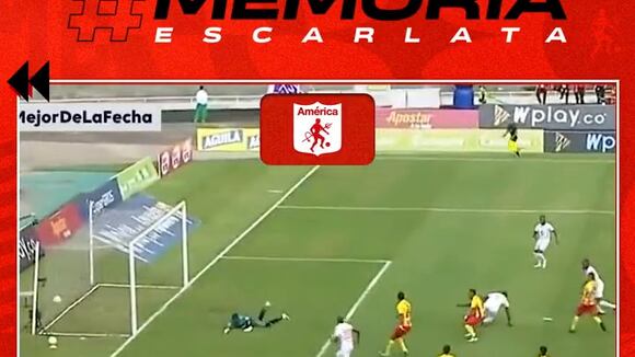 América de Cali recordó triunfo ante D. Pereira. (Video: Twiter)