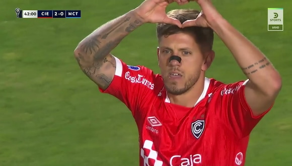 Gol de Maximiliano Amondarain puso el 2-0 de Cienciano vs. Montevideo City. (Video: DSports)