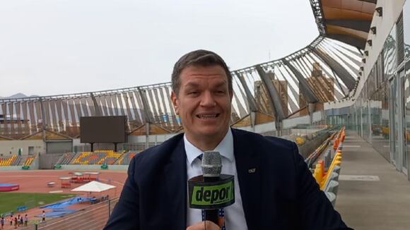 Carlos Zegarra sobre infraestructura para Panamericanos y Parapanamericanos. (Video: Ubaldo Villalobos)