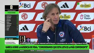 Sin Brereton ni Vidal: los convocados de Ricardo Gareca para enfrentar a Brasil y Colombia
